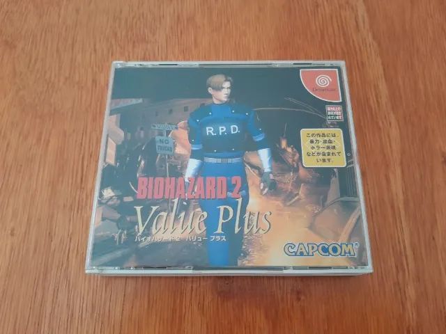 Resident Evil 2 Biohazard Value Plus original para Dreamcast