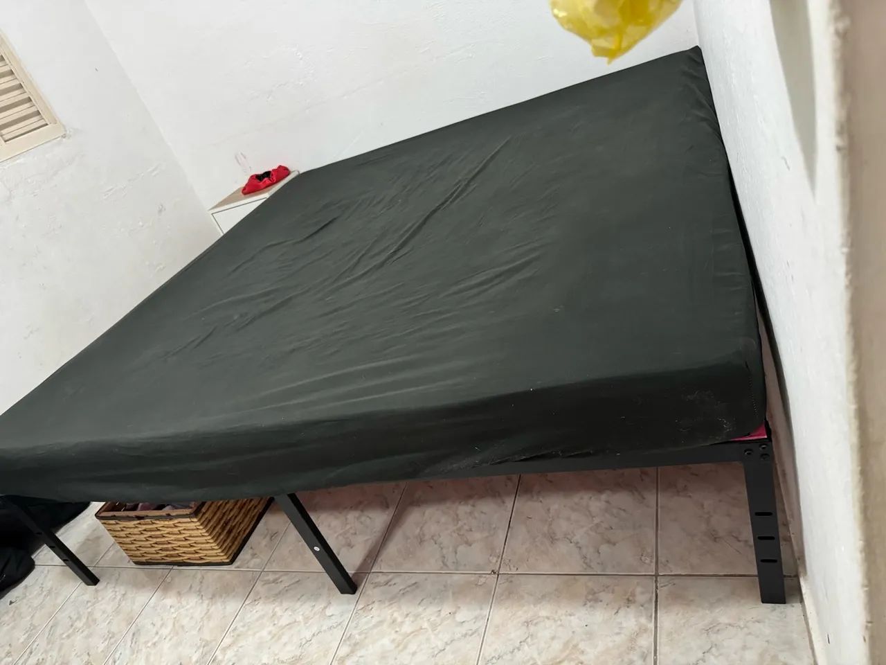 Cama king com colchão de espuma d33 - Foto 2