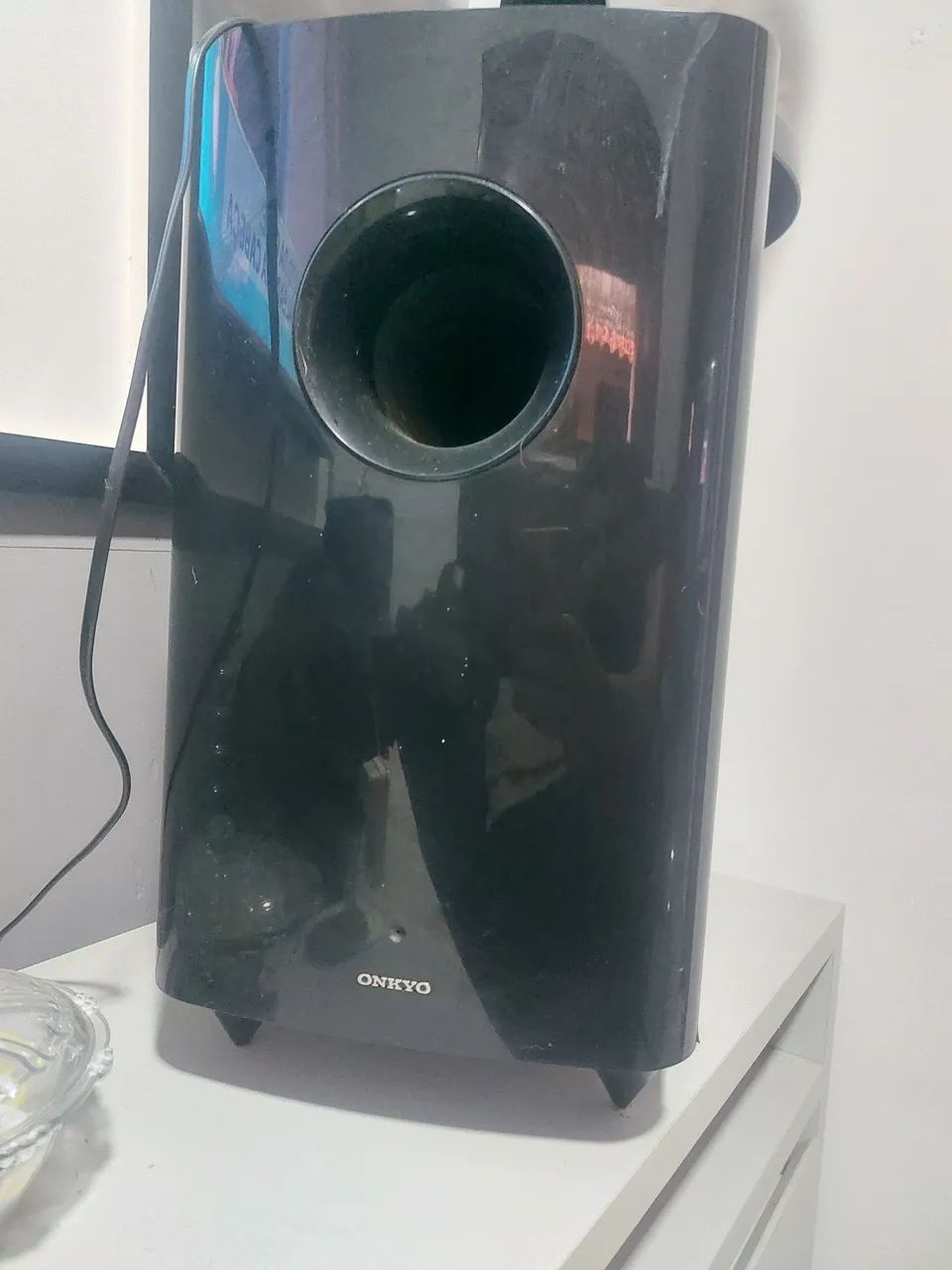 Receiver onkyo com subwoofer - Foto 2