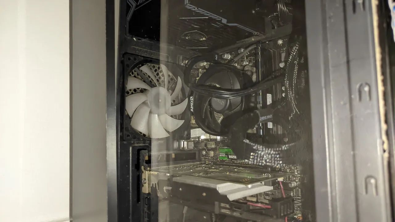 PC Gamer com mouse sem fio, teclado e monitor 165 hz - Foto 5