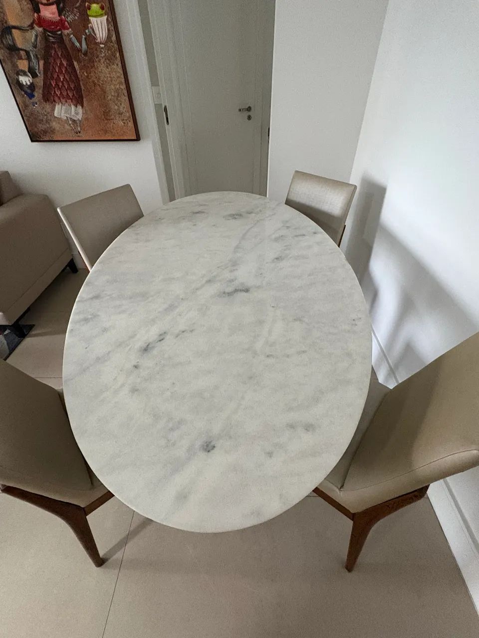 Mesa oval granito  - Foto 4