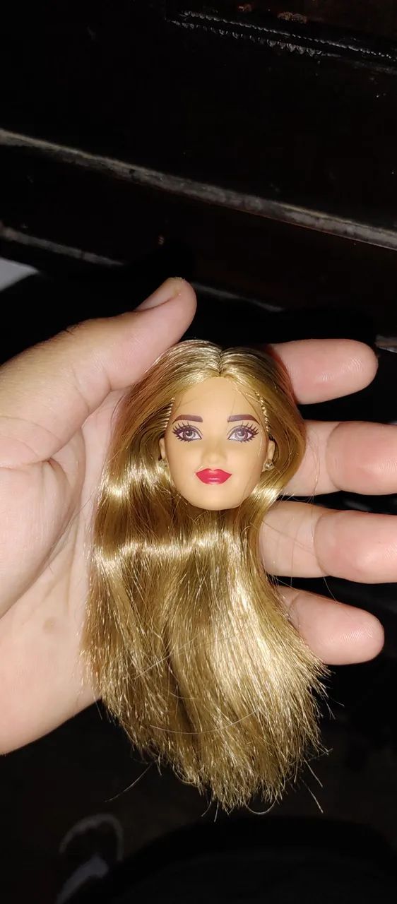 Lote de cabeças de Barbies - Foto 3