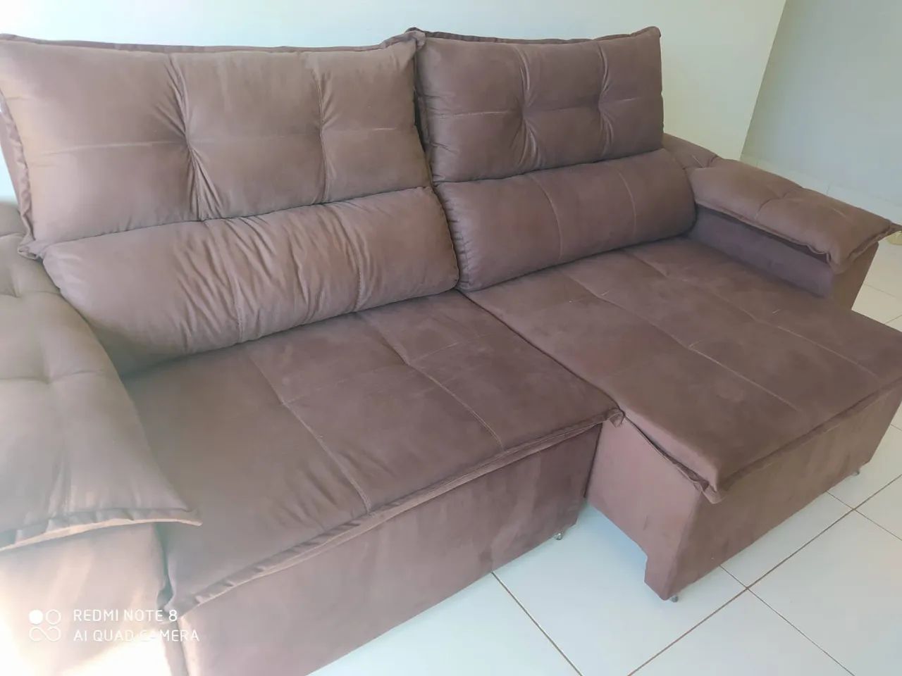 Sofá Cama 3 lugares Grande - Foto 5