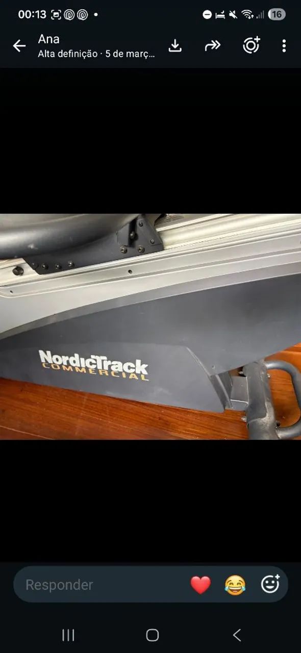 Bicleta ergométrica com encosto nordic track - Foto 3