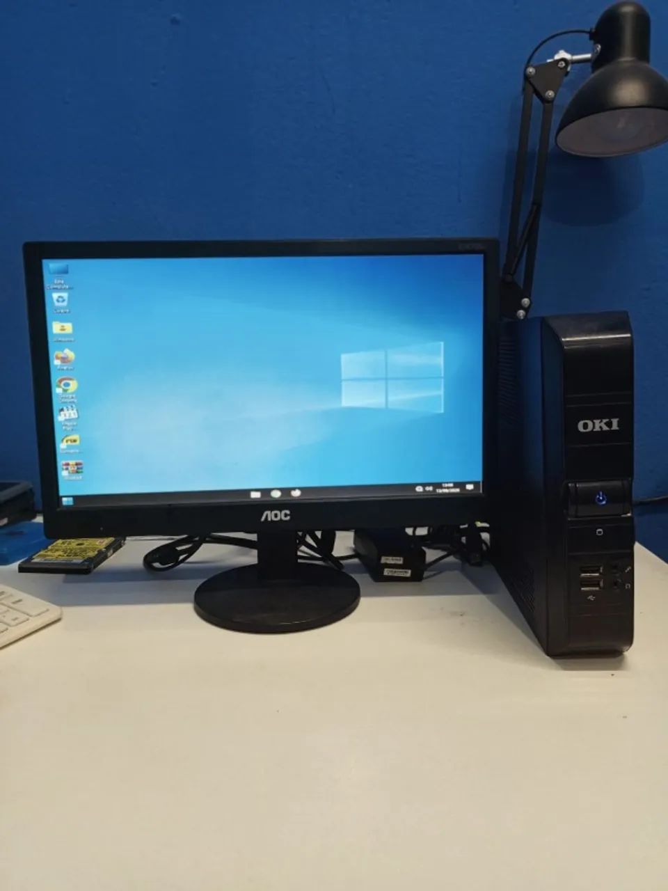 Mini PC Intel Atom D2550 - 4GB - HD 500GB - Apenas para uso básico  - Foto 5