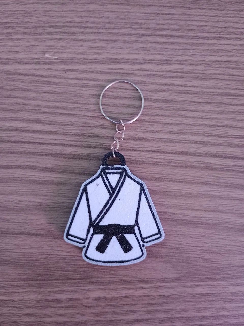 Chaveiro Personalizado Kimono Jiu Jitsu 