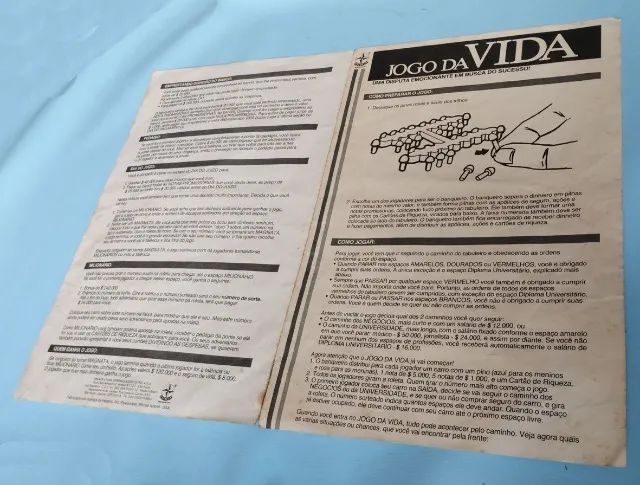 Jogo da Vida - Jogo de Tabuleiro Antigo - ORIGINAL E COMPLETO - Foto 5