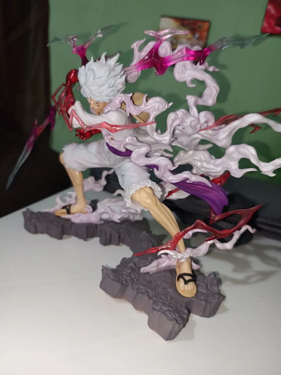 Action figure/Boneco - One Piece Luffy Gear 5 - Foto 2