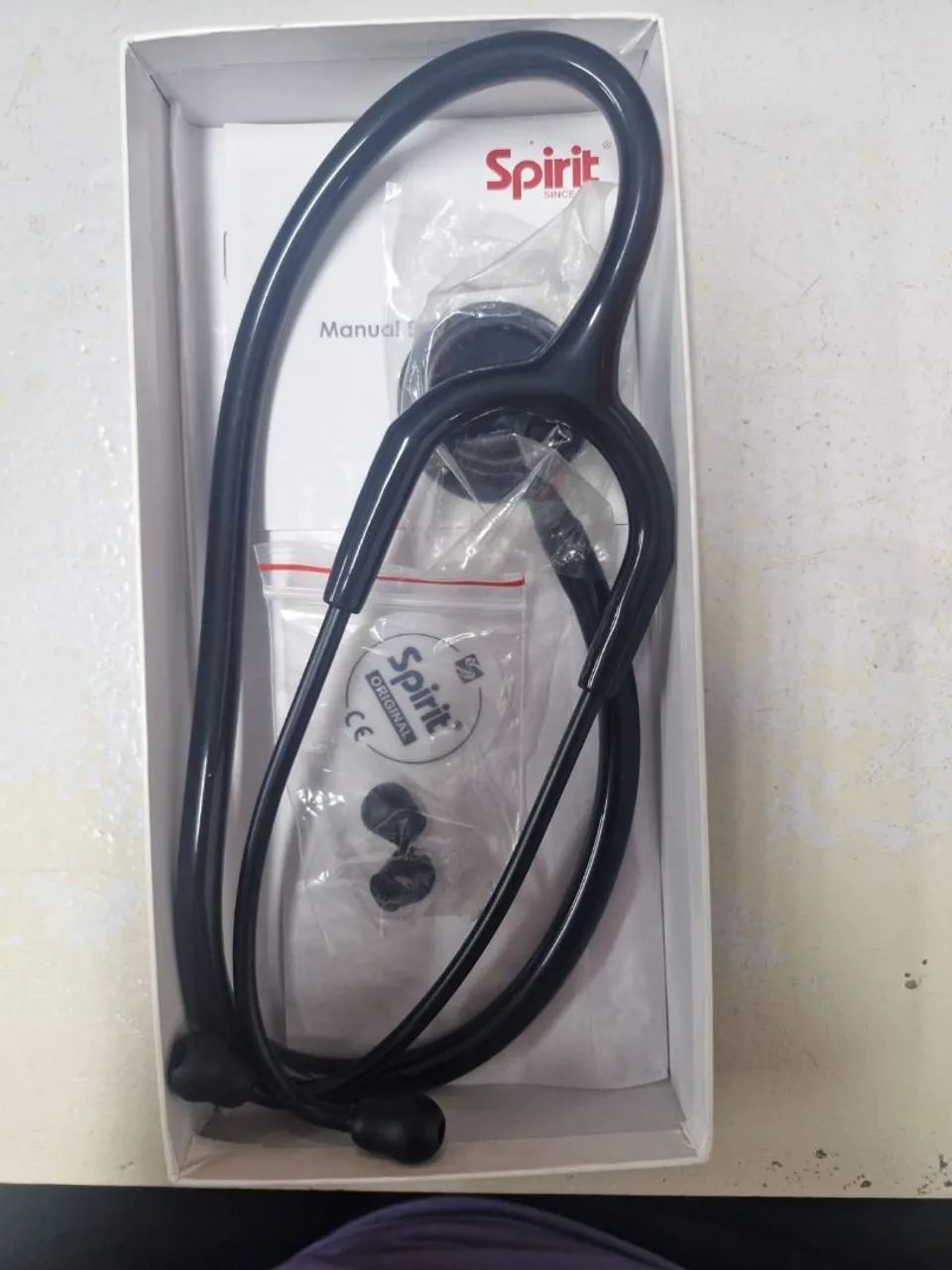 Estetoscópio Spirit Pro Lite Adulto Black Edition - Foto 2