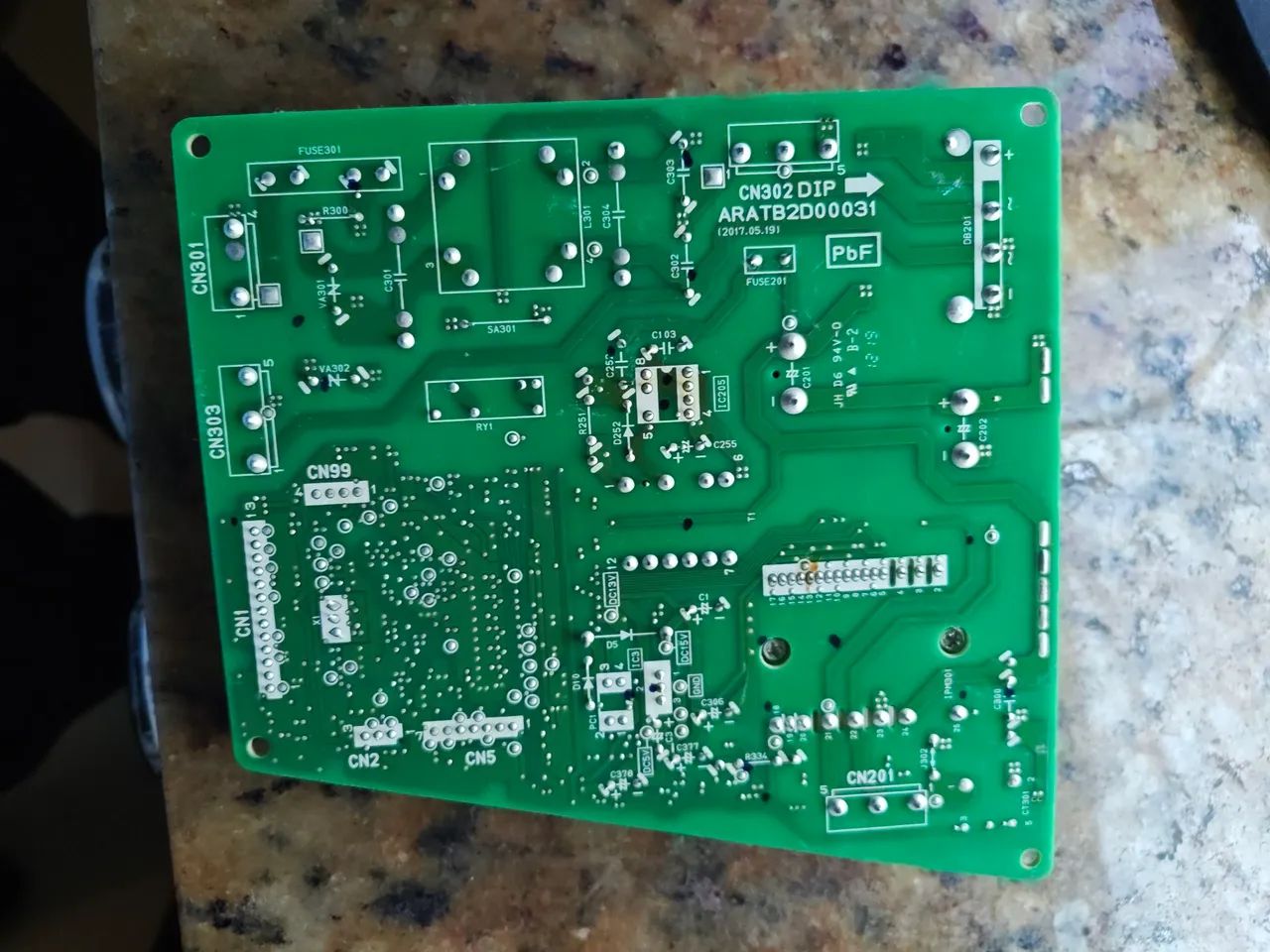 Placa Panasonic invert