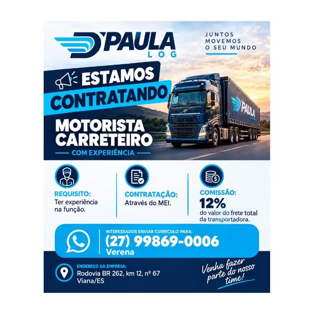 MOTORISTA CARRETEIRO