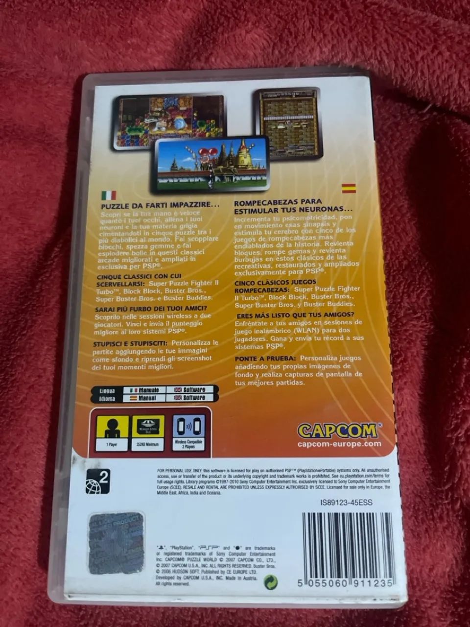 Capcom puzzle world psp essentials - Jogos de Vídeo Game - Cônego