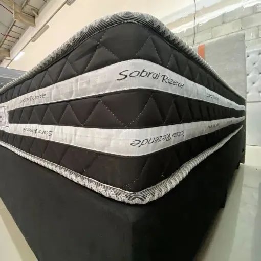 Colchão casal Bellatrix 100% espumas D45 suporta 150kg pessoa / pague na entrega  - Foto 4