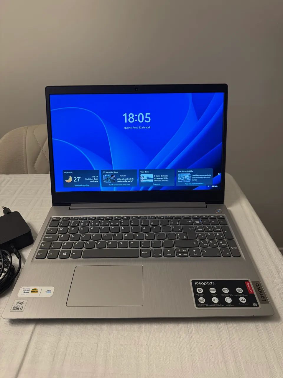 Notebook Lenovo i3 10 geração Ssd 256gb - Notebooks - Salto do