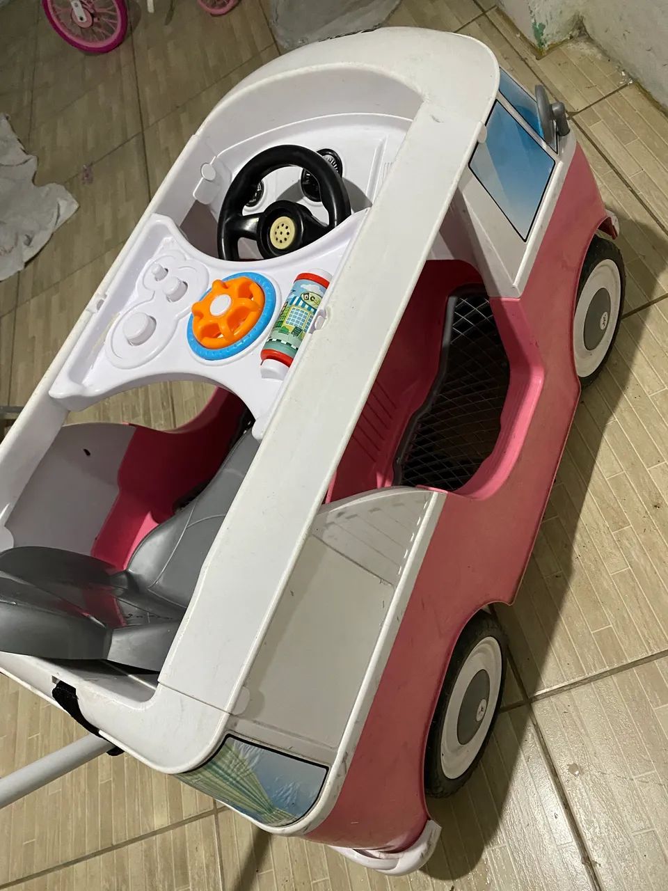 carrinho infantil de passeio e pedal