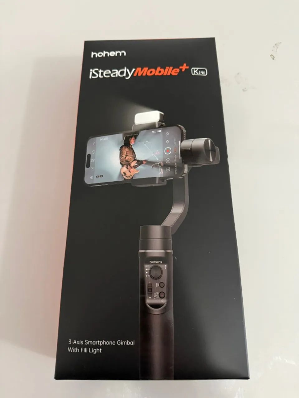Hohem Isteady Mobile Plus Gimbal 3 Eixos Kit Completo