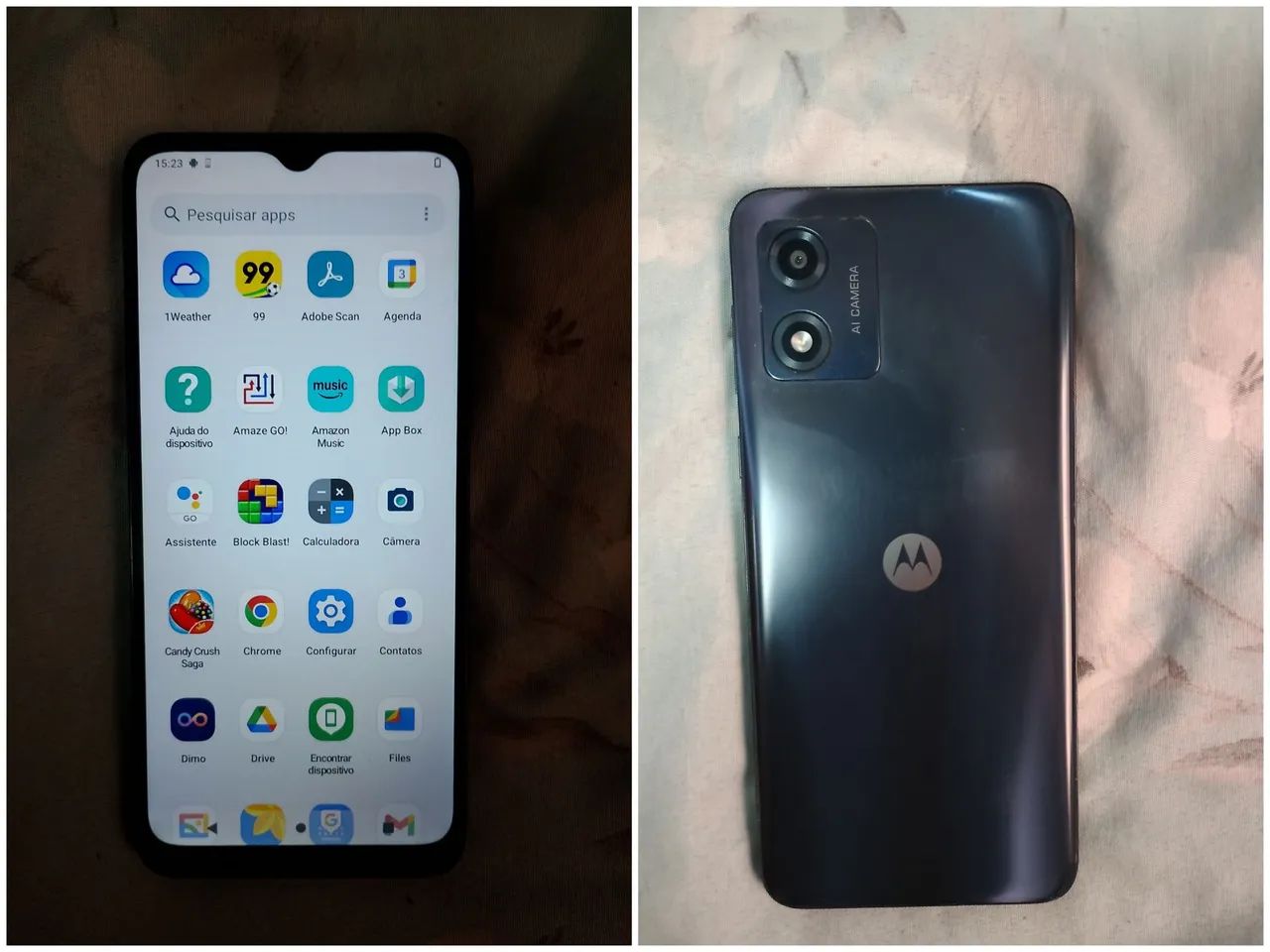 Moto e13 Semi novo 