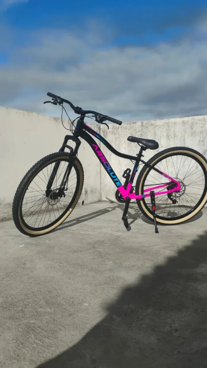 Bicicleta Aro 29 Absolute Feminina Alumínio 21v Freio a Disco - Foto 4
