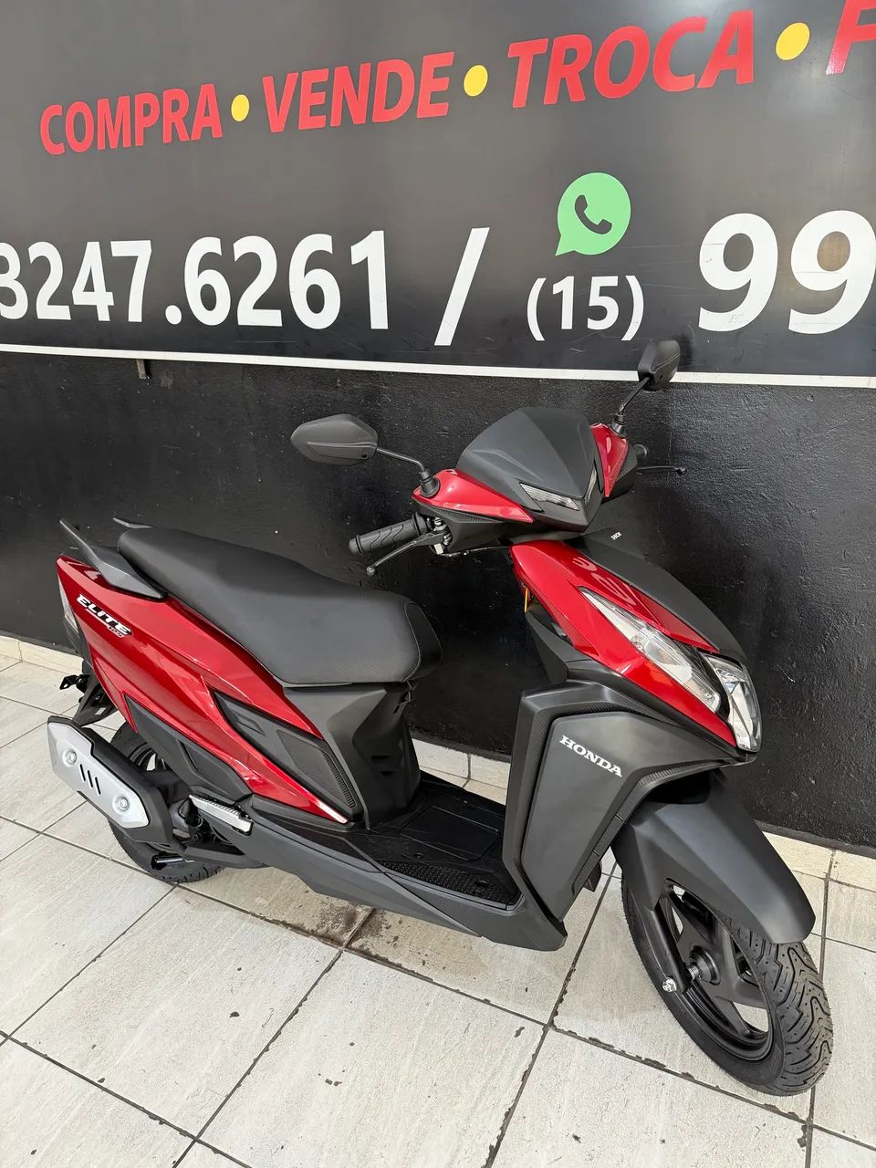 Honda Elite 125c 0km 2027 já documentada apronta entrega  - Foto 2
