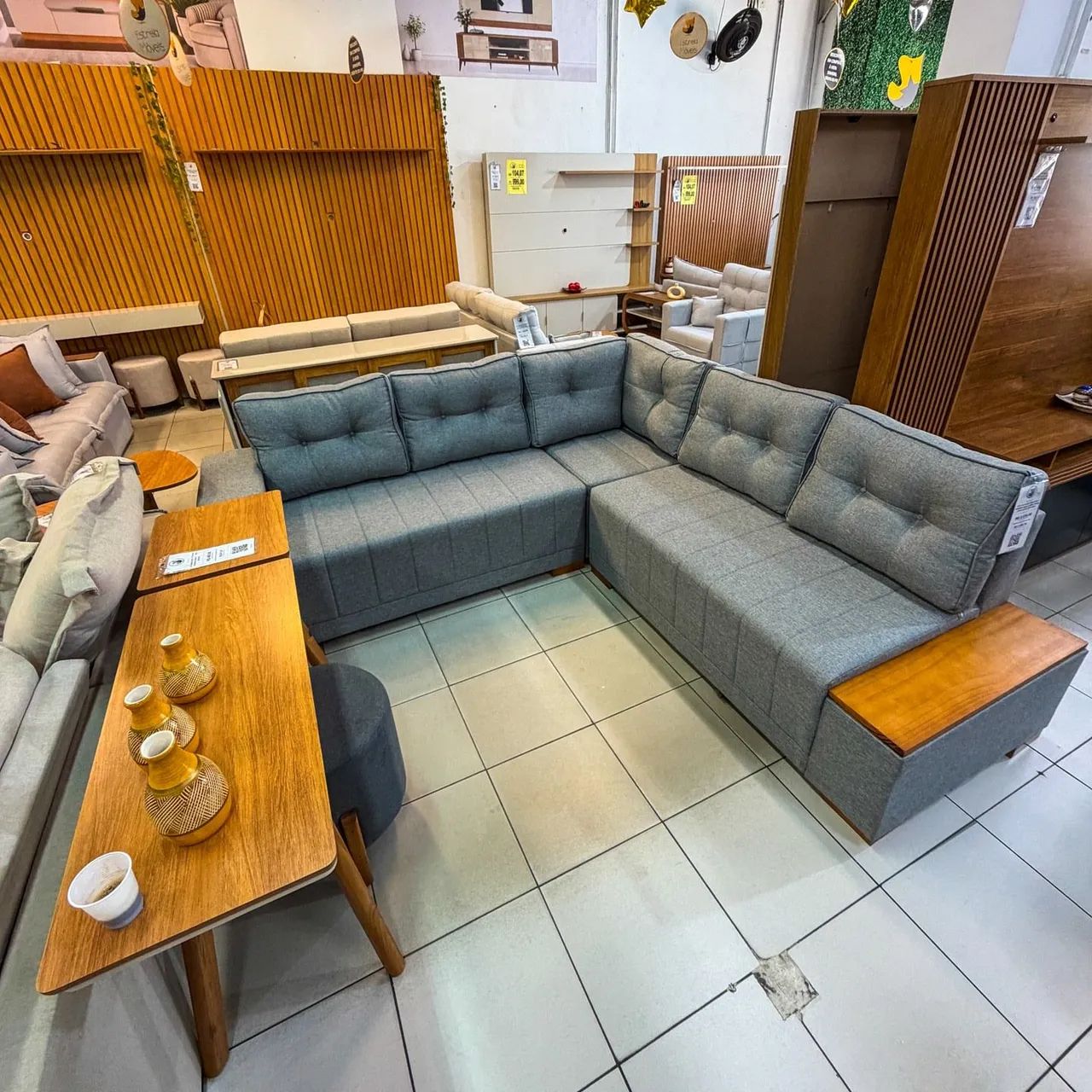 Sofá de canto 7 lugares luxuoso ? - Foto 3