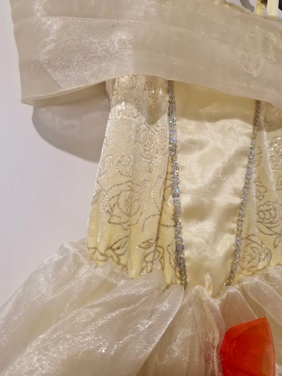 Fantasia Vestido Bela e a Fera - Foto 3