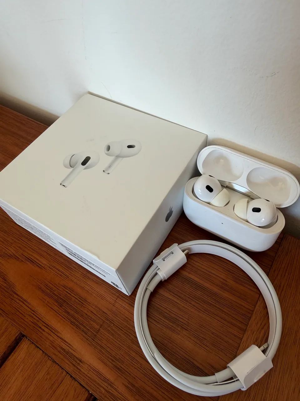 AirPods Pro 2ª Geração Original Apple + Caixa e Cabo | Excelente Estado