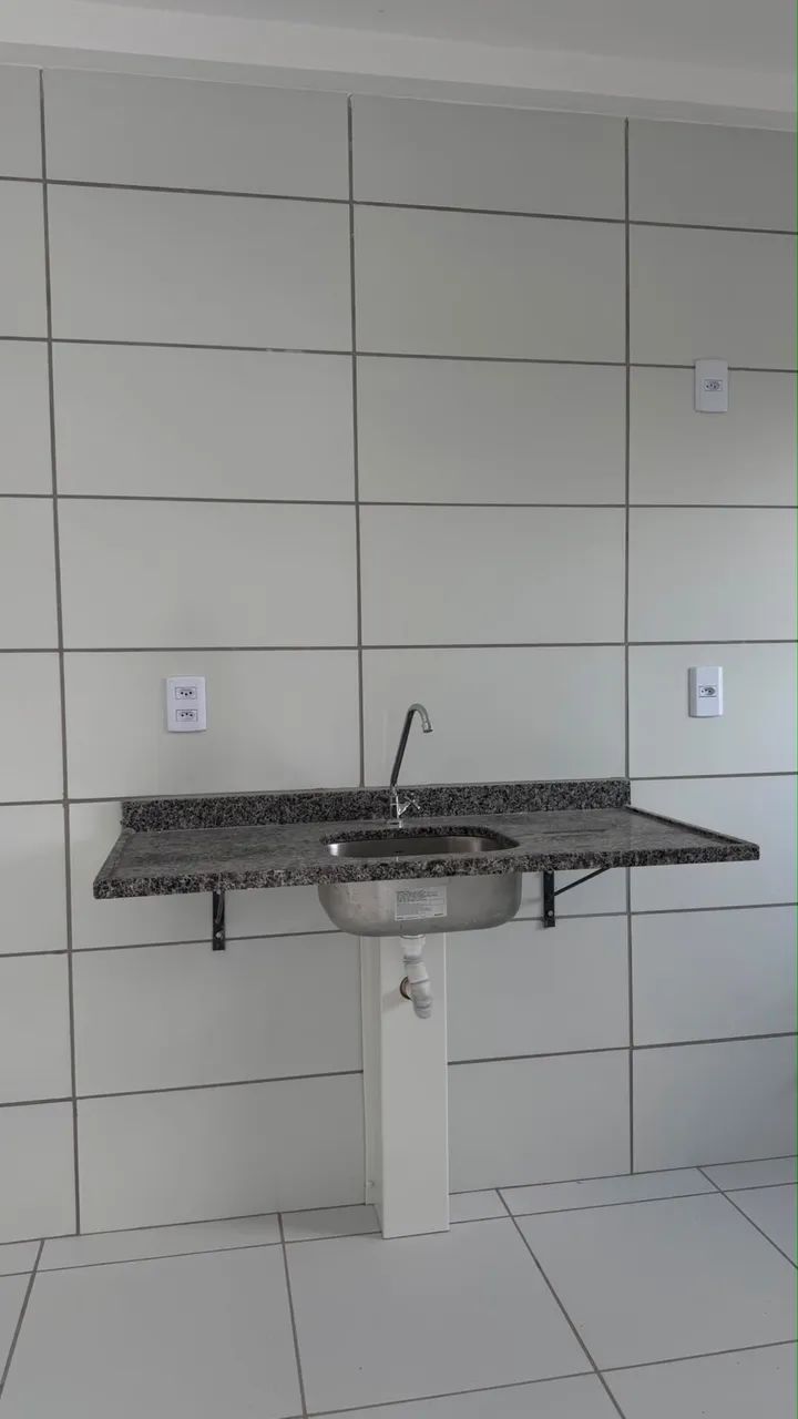 PIA DE GRANITO 120x60 COM CUBA INOX E TORNEIRA - Foto 2