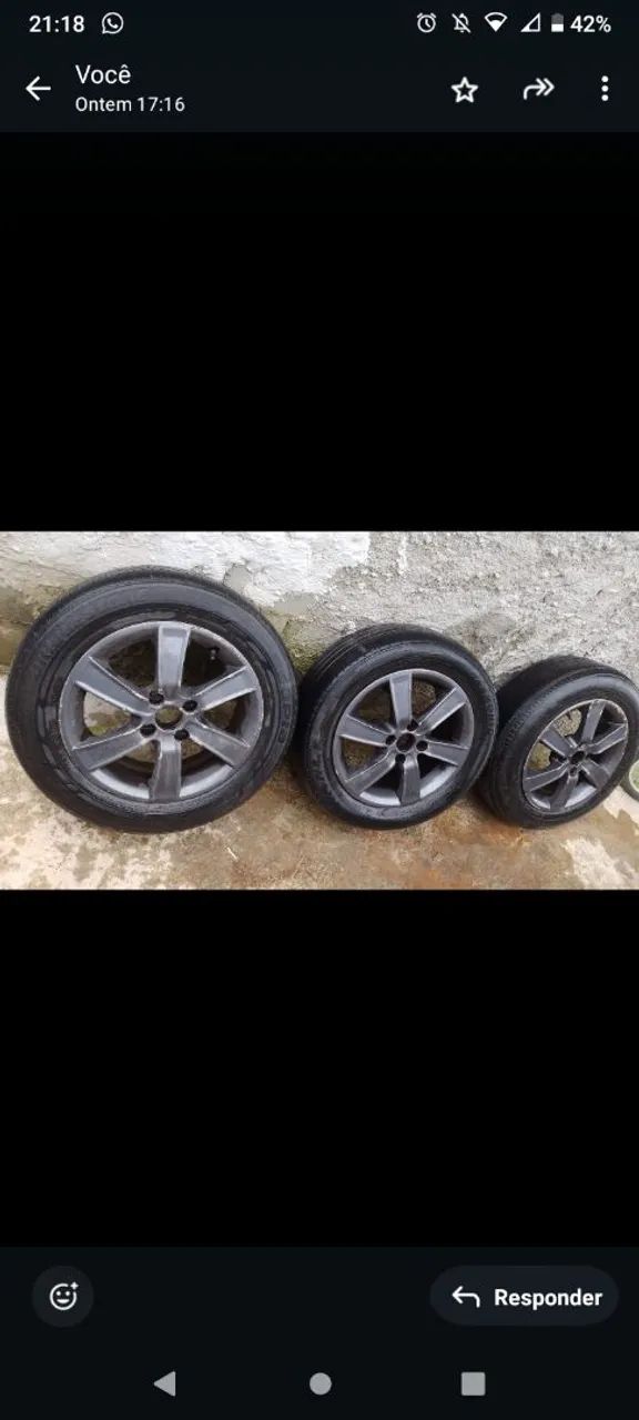 Rodas de alumínio aro 15 - Foto 4