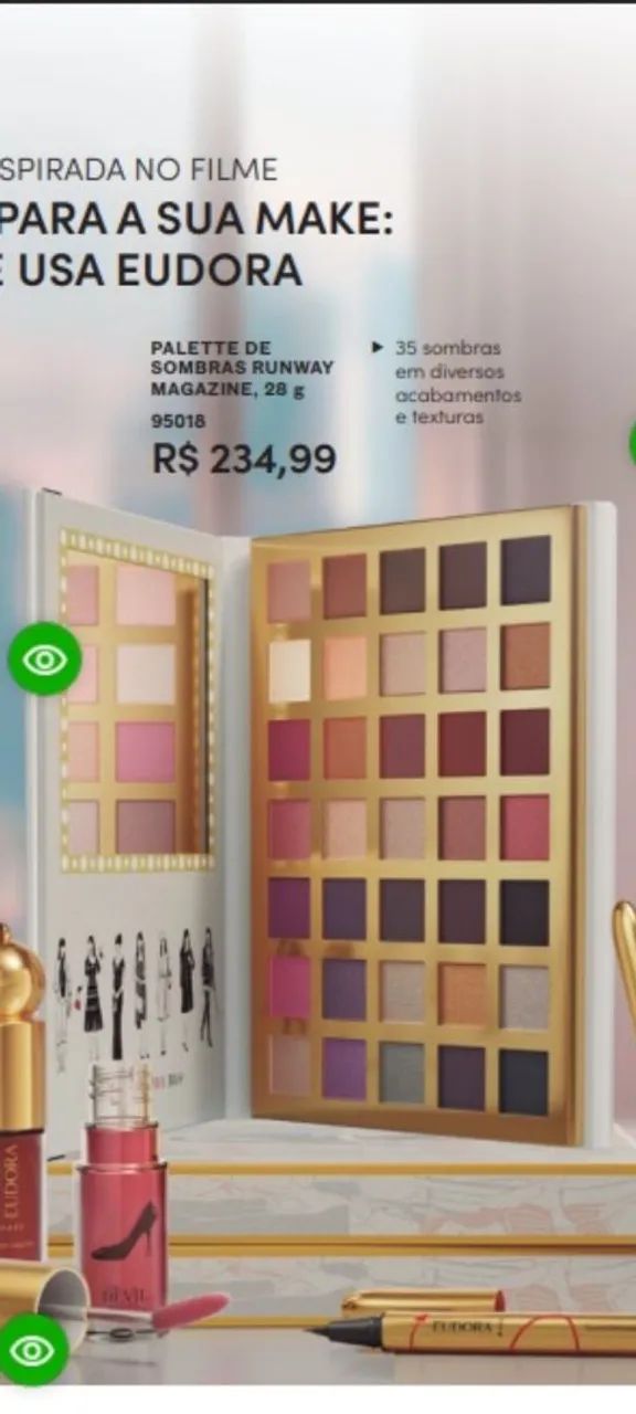 Paleta de maquiagem 