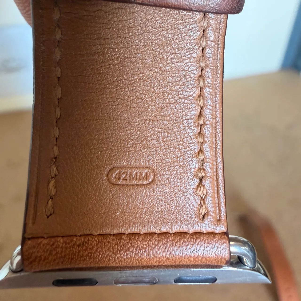 Pulseira em couro para Apple Watch original  - Foto 4