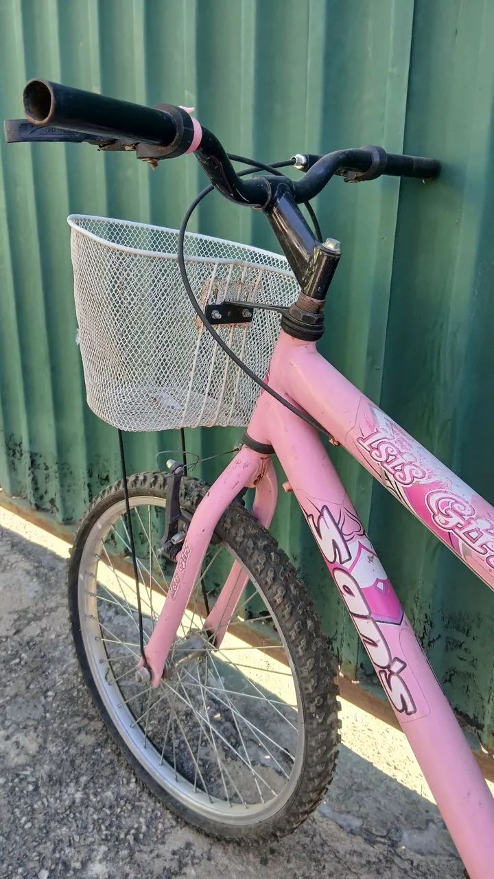 Bicicleta infantil rosa - Foto 3