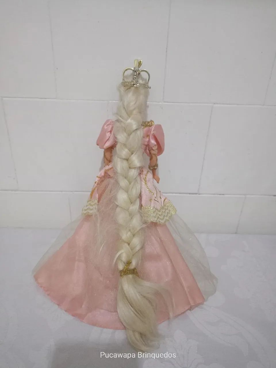 Boneca Barbie Rapunzel 1997 Mattel - Foto 3