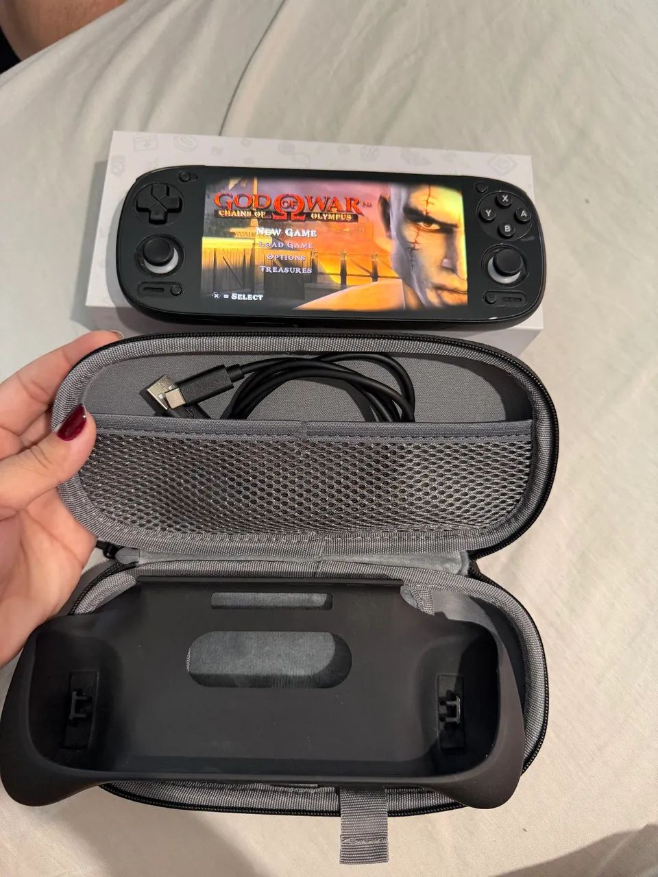Retroid Pocket 5 Completo - Com Case, Grip de Conforto e Caixa Original - Foto 3