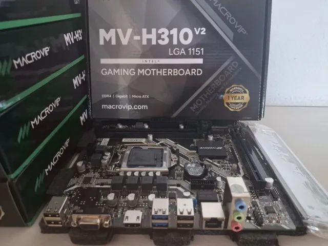 Placa Mãe H310M 1151 DDR4 6° e 9° Geração 