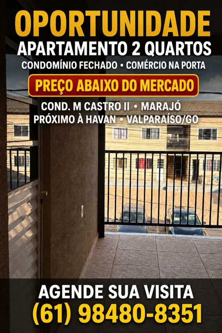 Apartamento com 2 quartos quitado e escriturado