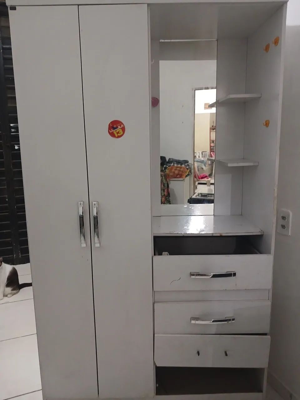 Guarda roupa SOLTEIRO