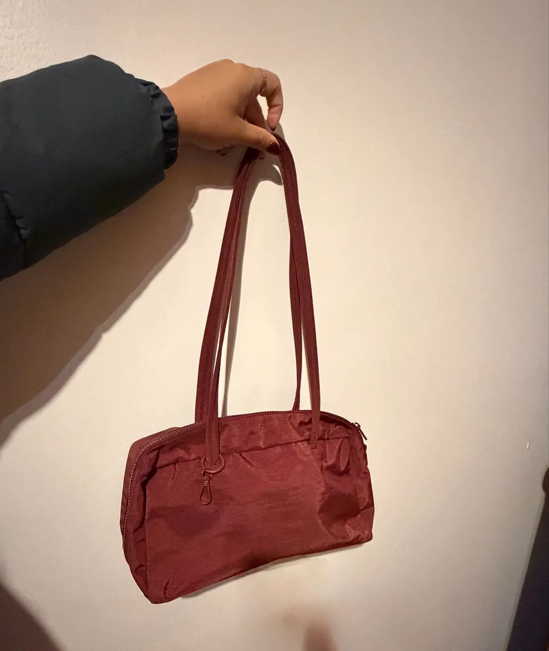 Bolsa Baggu Vinho - Foto 3