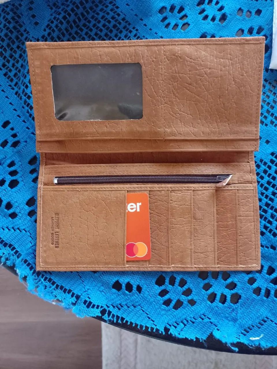 Carteira original Elephant  Leather - Foto 4