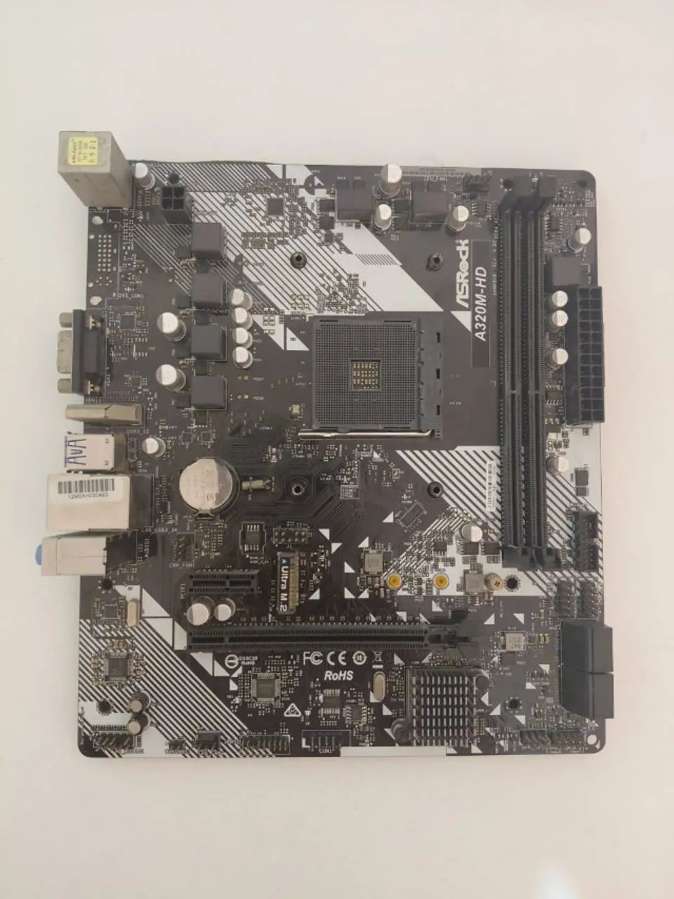 Placa mãe A320m asrock + Cpu Cooler Deepcool