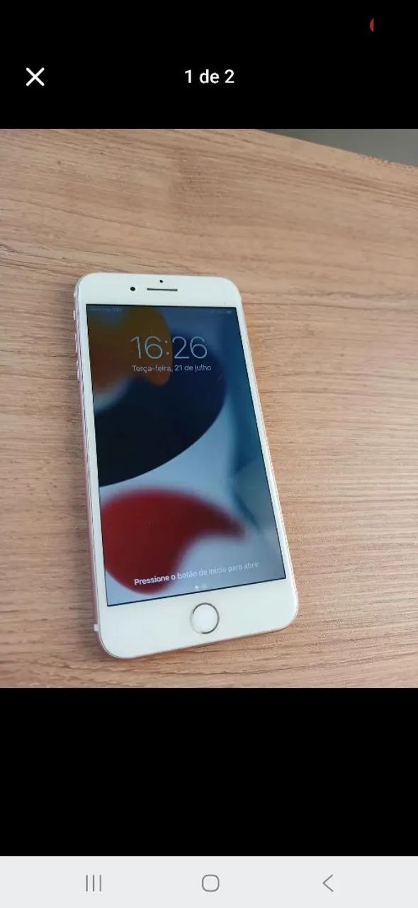 Iphone 7 plus 100% bateria