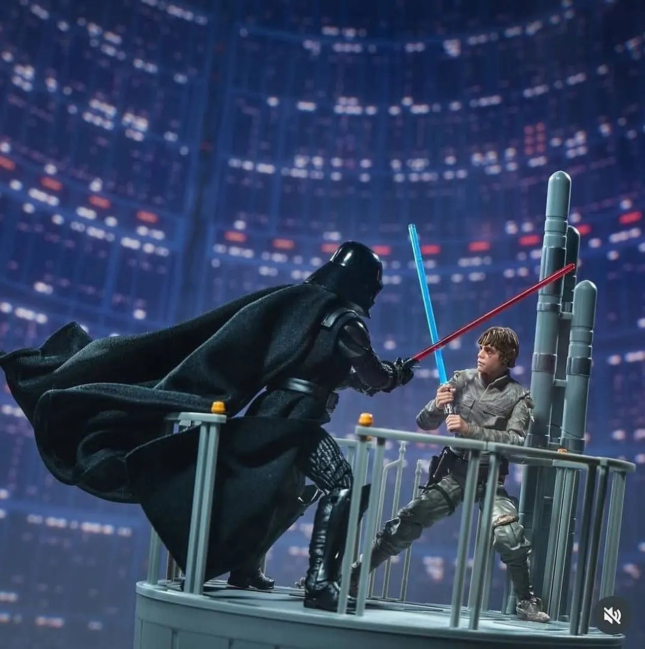 Star Wars the Black séries diorama original com caixa bespin  - Foto 2
