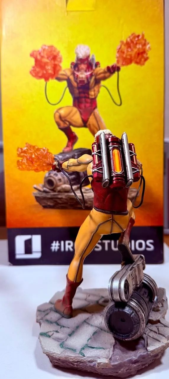 Estátua Pyro - X-men - Bds Art Scale 1/10 - Iron Studios - Foto 2