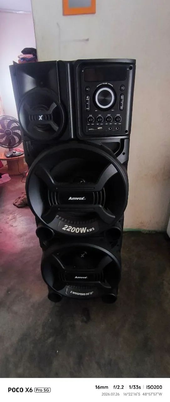 Caixa de amvox 2200w