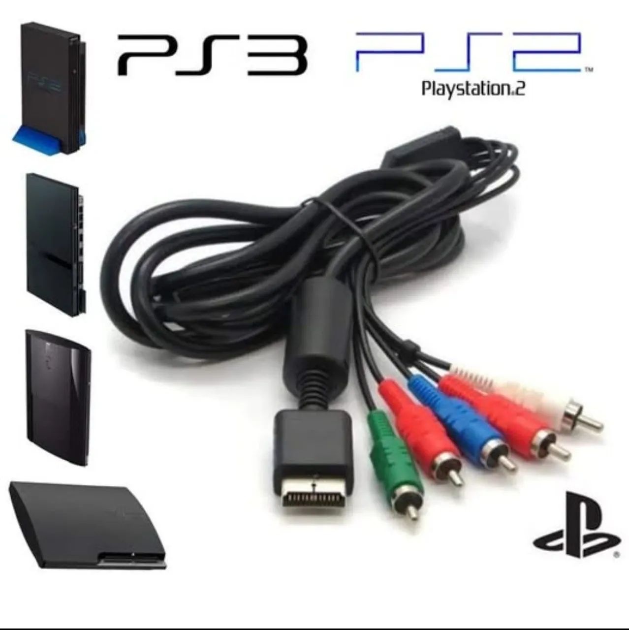 Cabo componente Playstation2 e Playstation3 Hd - Foto 4