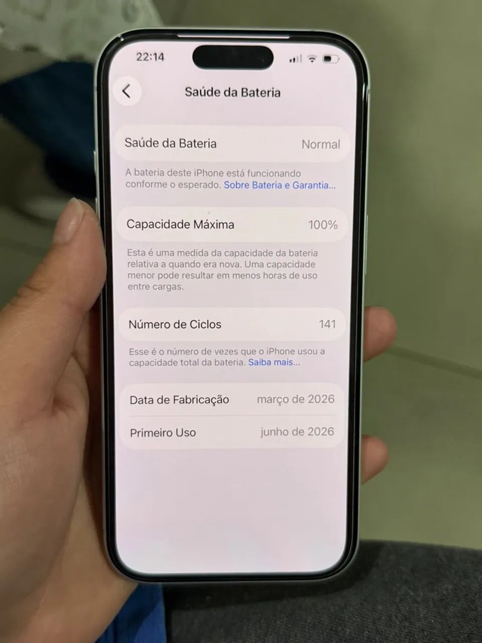 iPhone 17 branco - Foto 4