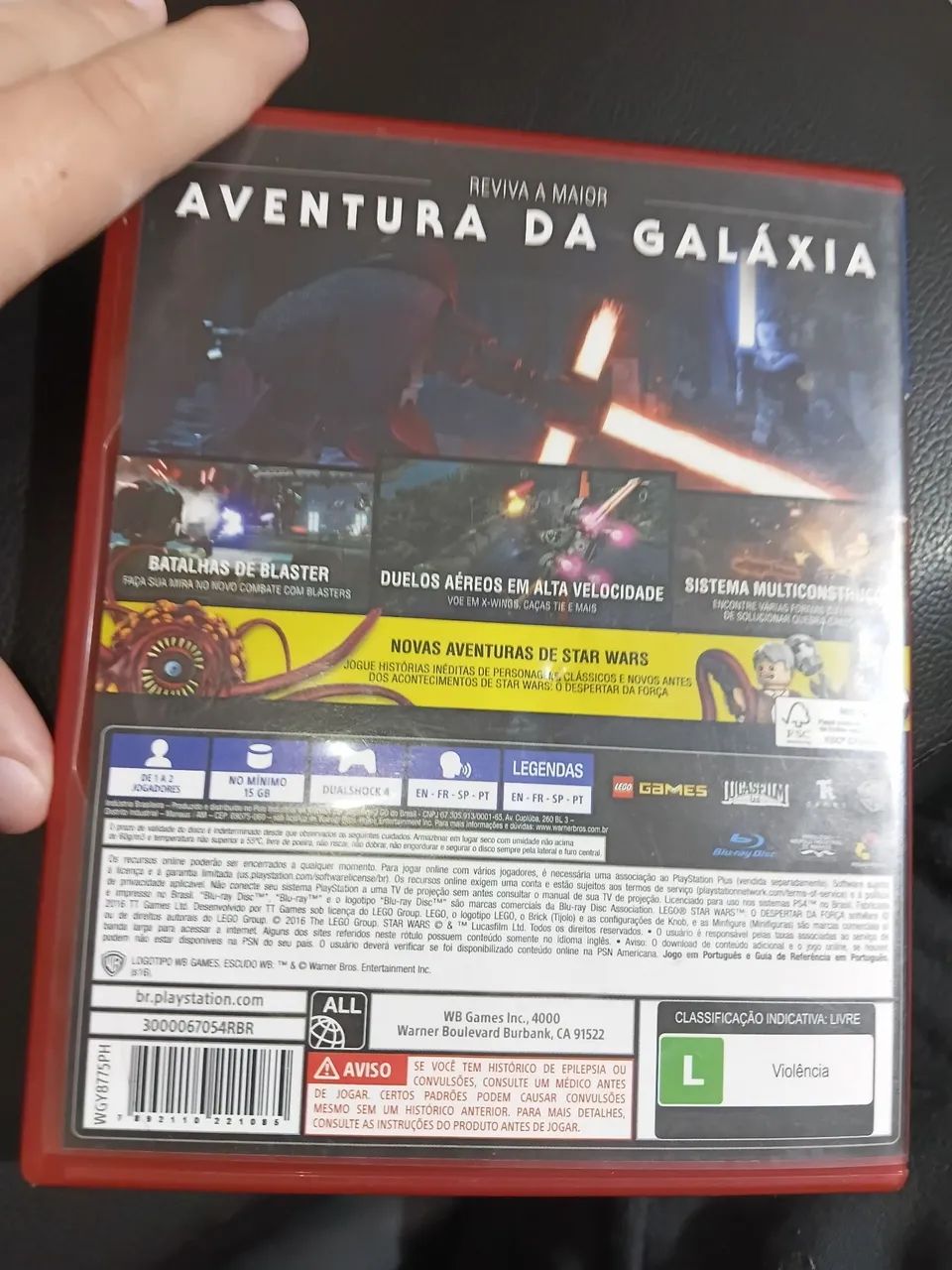 Jogo Star Wars para PS4, usado poucas vezes, em ótimo estado e funcionando perfeitamente - Foto 3