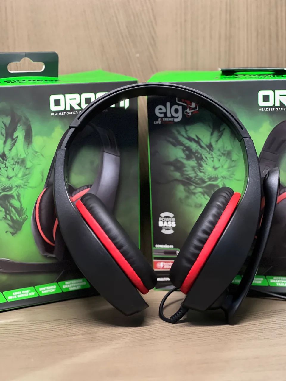 FONE - HEADSET GAMER COM  LED - XBOX, PS4, CELULAR, NOTEBOOK e PC - Foto 2