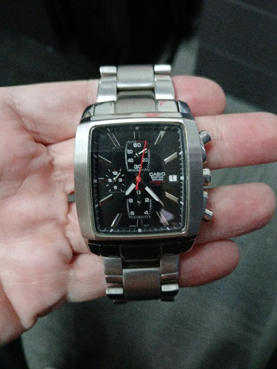 Relógio Casio Cronógrafo EF-509d - Foto 3