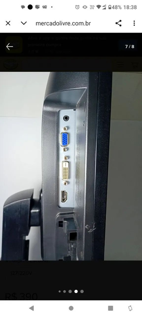 Monitor 22 Positivo HDMI / VGA / DVI - Foto 5