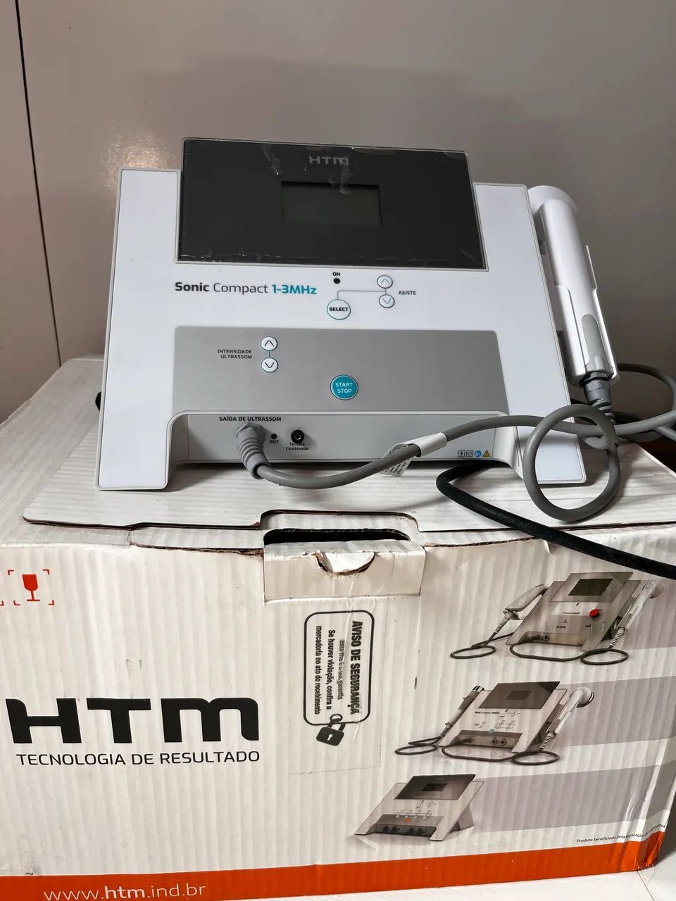 Ultrassom Terapêutico HTM Sonic Compact 1-3 MHz